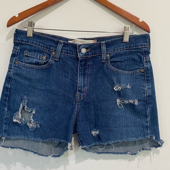 Levi’s High Waisted Shorts DIY - Picture 1 of 7